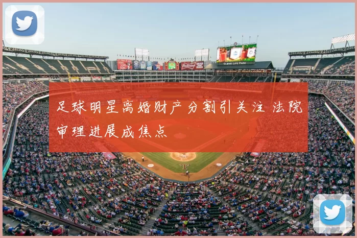 足球明星离婚财产分割引关注 法院审理进展成焦点
